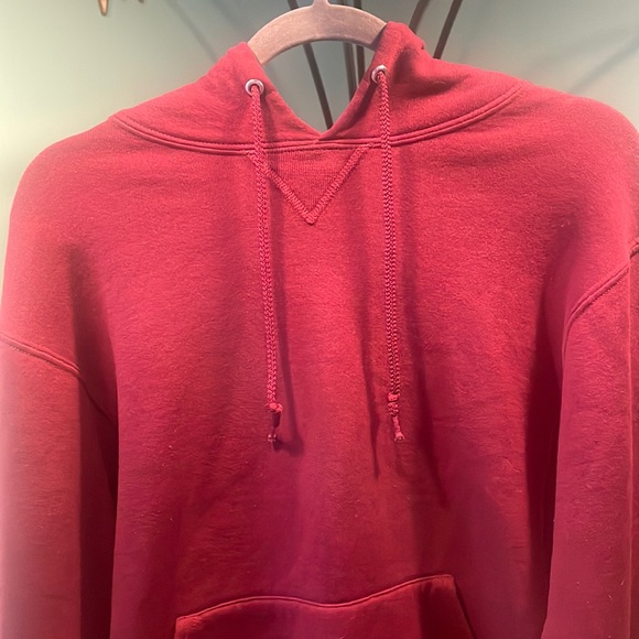 Russell Athletic - Women’s Oversized Maroon Hoodie in Women’s Small - Picture 2 of 9